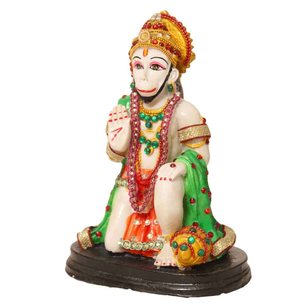 Lord Hanuman Statue God Idol 9 Inch ( 23 cm )