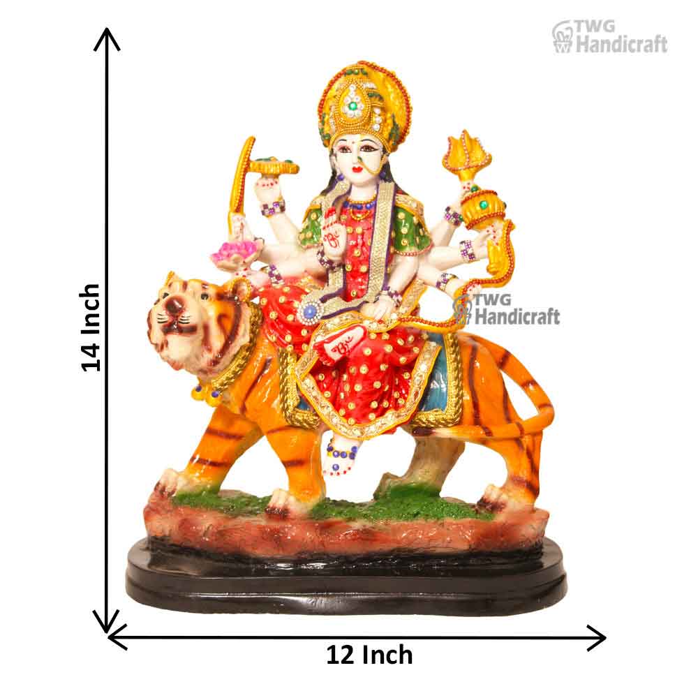 Ma Durga Murti Idol Wholesale Supplier in India Resin Statues
