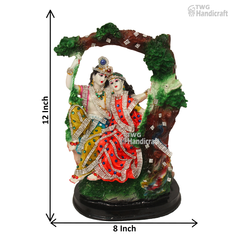 Exporters of Radha Krishna Idol Quality statue production
