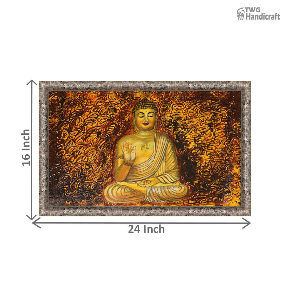 Manufacturer of Buddha Canvas Paintings | Cheapest Price Ever