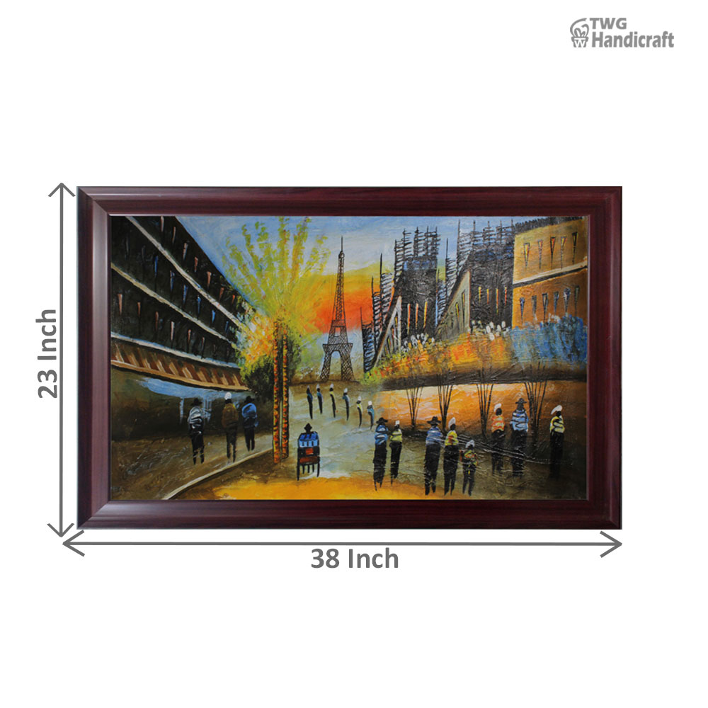 Textured Canvas Paintings Manufacturers in Delhi Nature Art Oil Painting