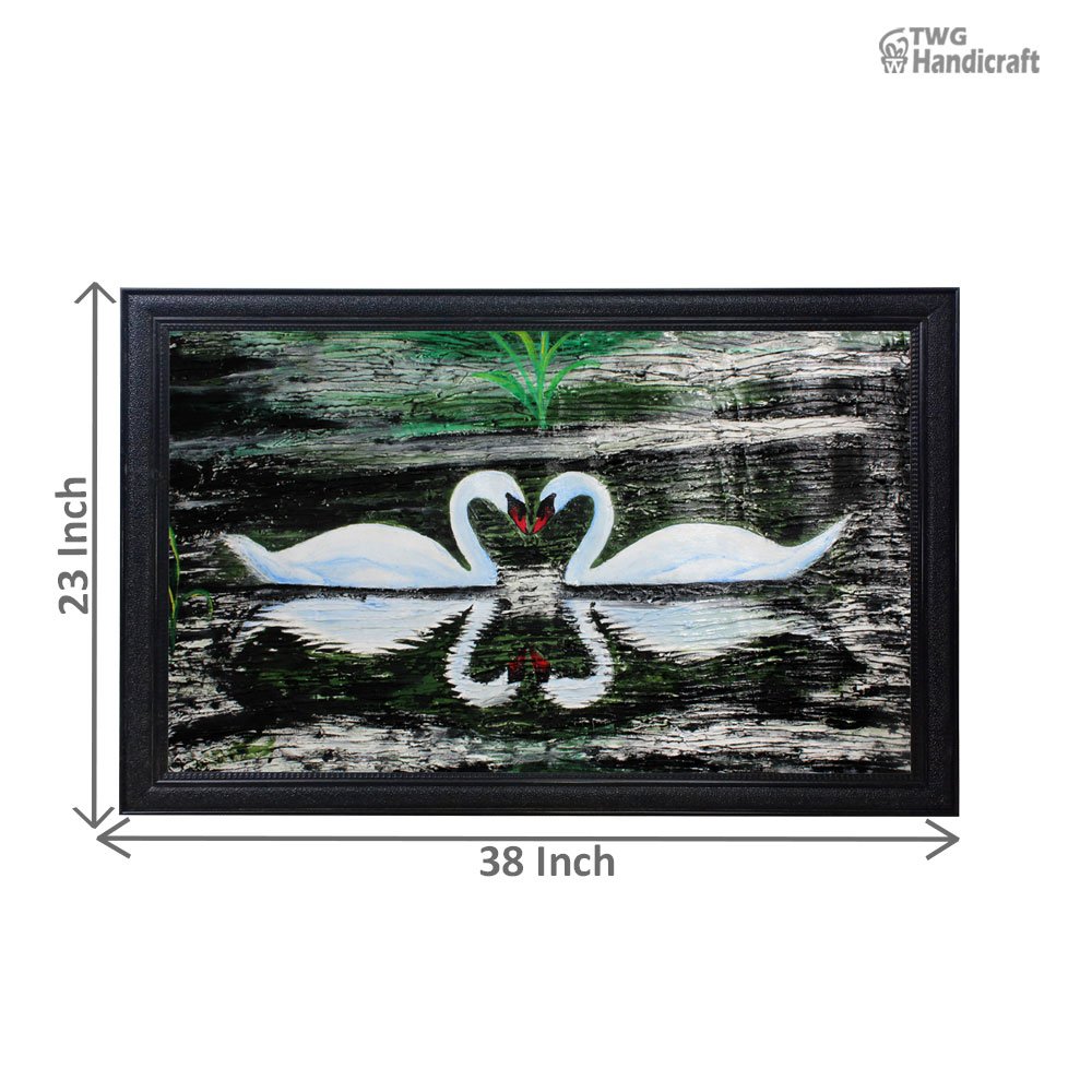 Manufacturer of Handmade Paintings Handicraft Modern Art Painting