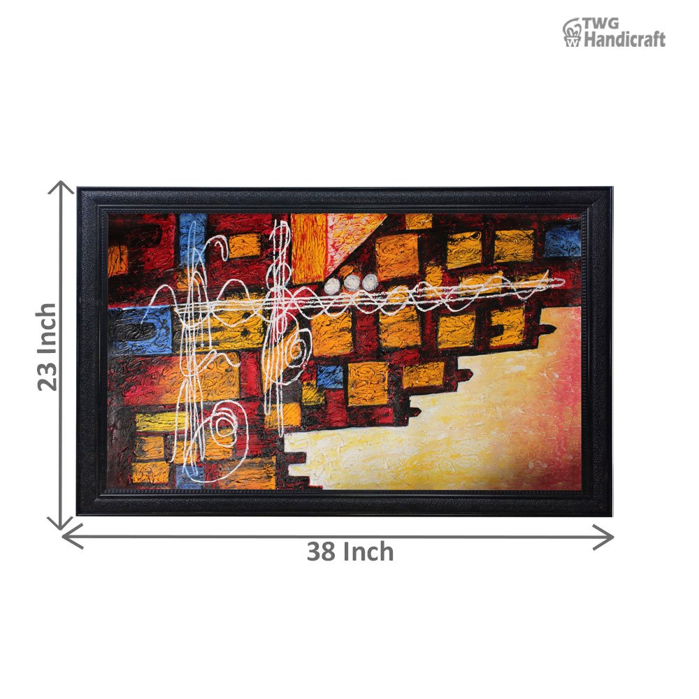 Handmade Paintings Wholesale Supplier in India Modern Art Painting