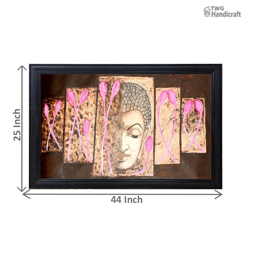 Buddha Canvas Paintings Manufacturers in Mumbai Buddha Head Famous Paintings
