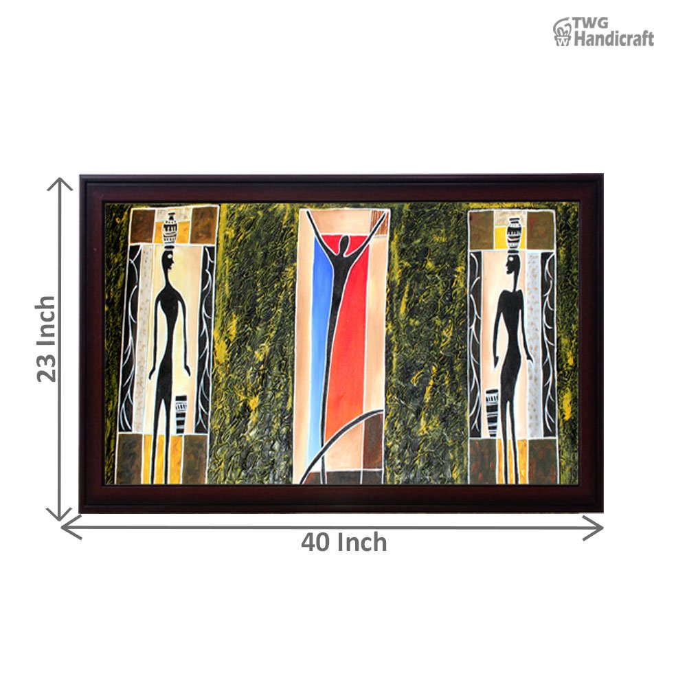 Textured Canvas Paintings Manufacturers in Mumbai Handicraft Paintings