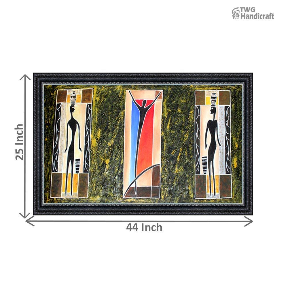 Textured Canvas Paintings Manufacturers in Mumbai Handicraft Painting