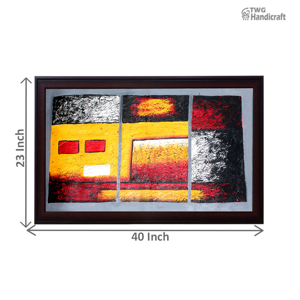 Manufacturer of Textured Canvas Paintings Handicraft Paintings