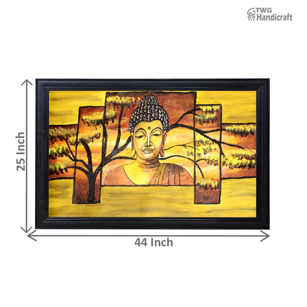 Buddha Canvas Paintings Manufacturers in Banglore | Get dealership of Handmade Painting