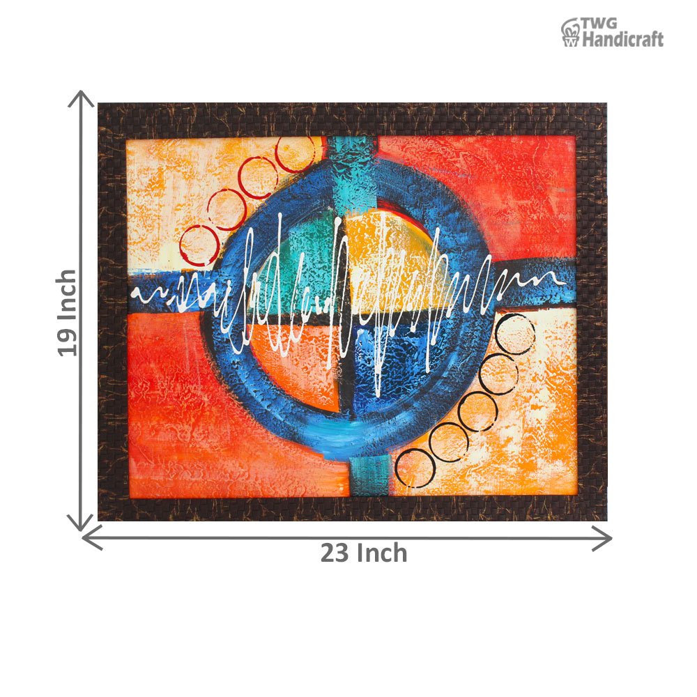 Textured Canvas Paintings Wholesalers in Delhi | Modern Art Canvas Painting