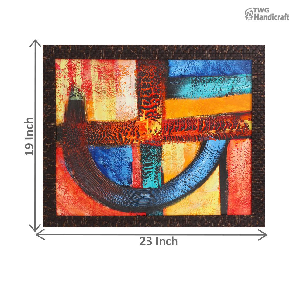 Handmade Paintings Manufacturers in Delhi Modern Art Handmade Canvas Painting