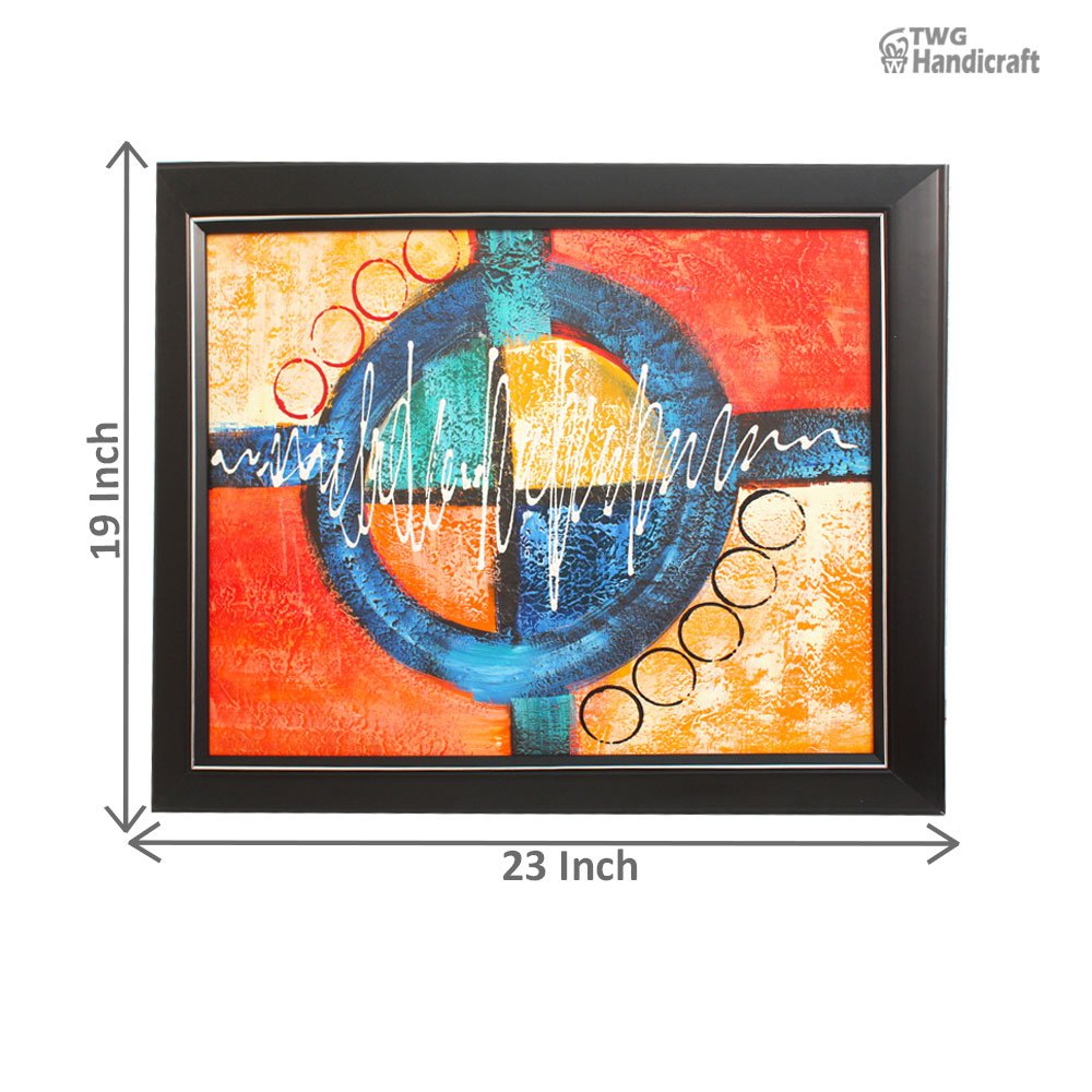 Handmade Paintings Suppliers in Delhi Modern Art Handmade Canvas Painting