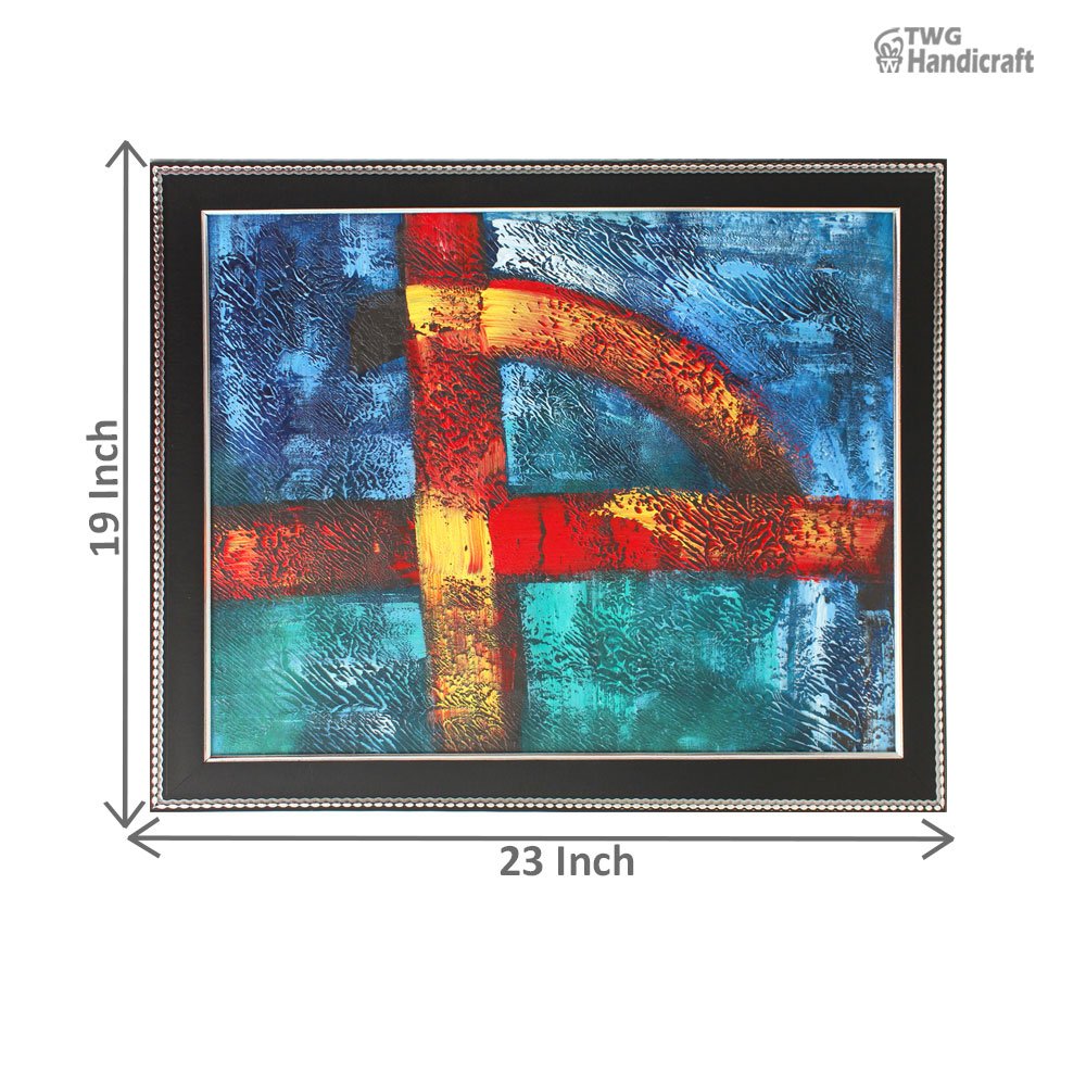 Handmade Paintings Manufacturers in Mumbai Modern Art Handmade Canvas Painting