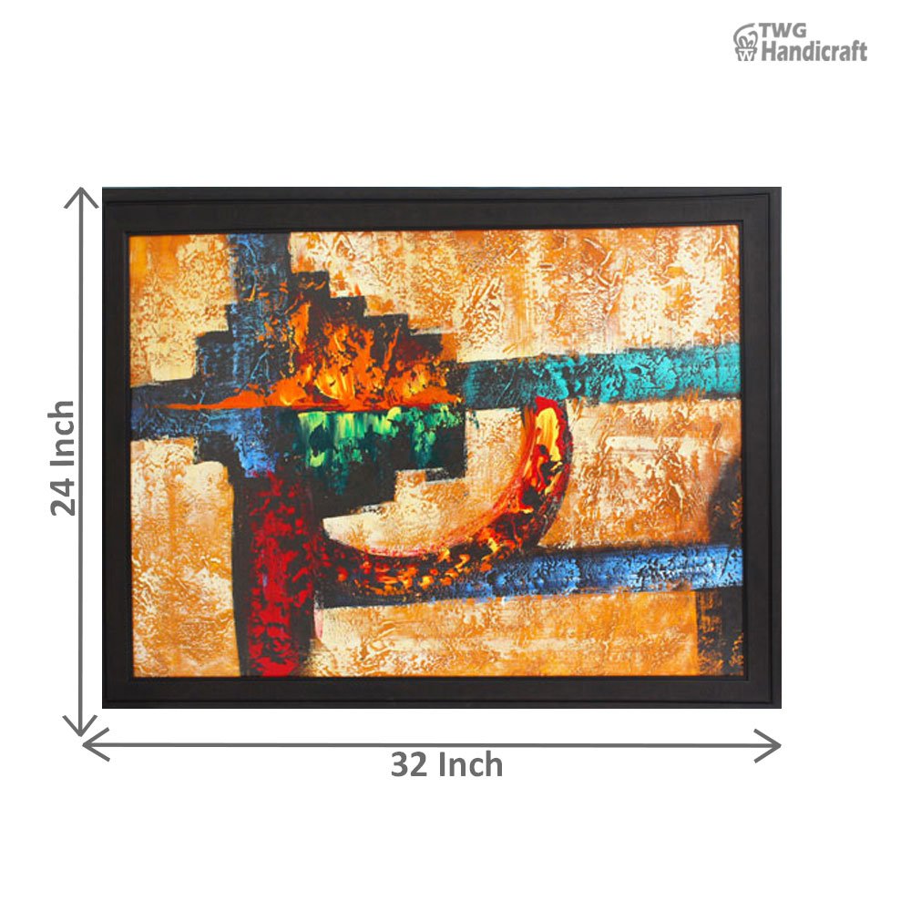 Handmade Painting Manufacturers in Banglore Modern Art Canvas Painting