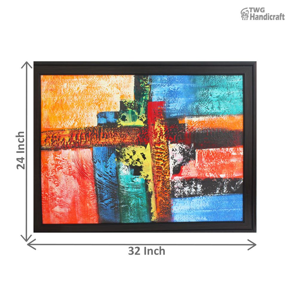Handmade Painting Manufacturers in Pune Modern Art Canvas Painting