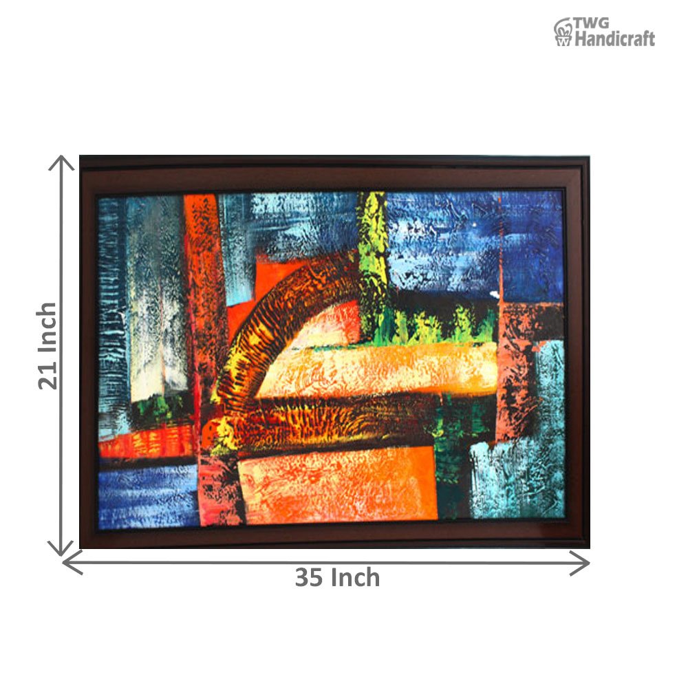 Textured Canvas Paintings Manufacturers in Delhi Modern  Art Painting