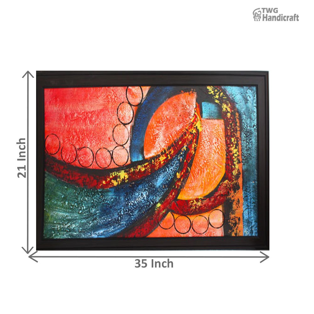 Textured Canvas Paintings Manufacturers in Banglore Modern Art Painting