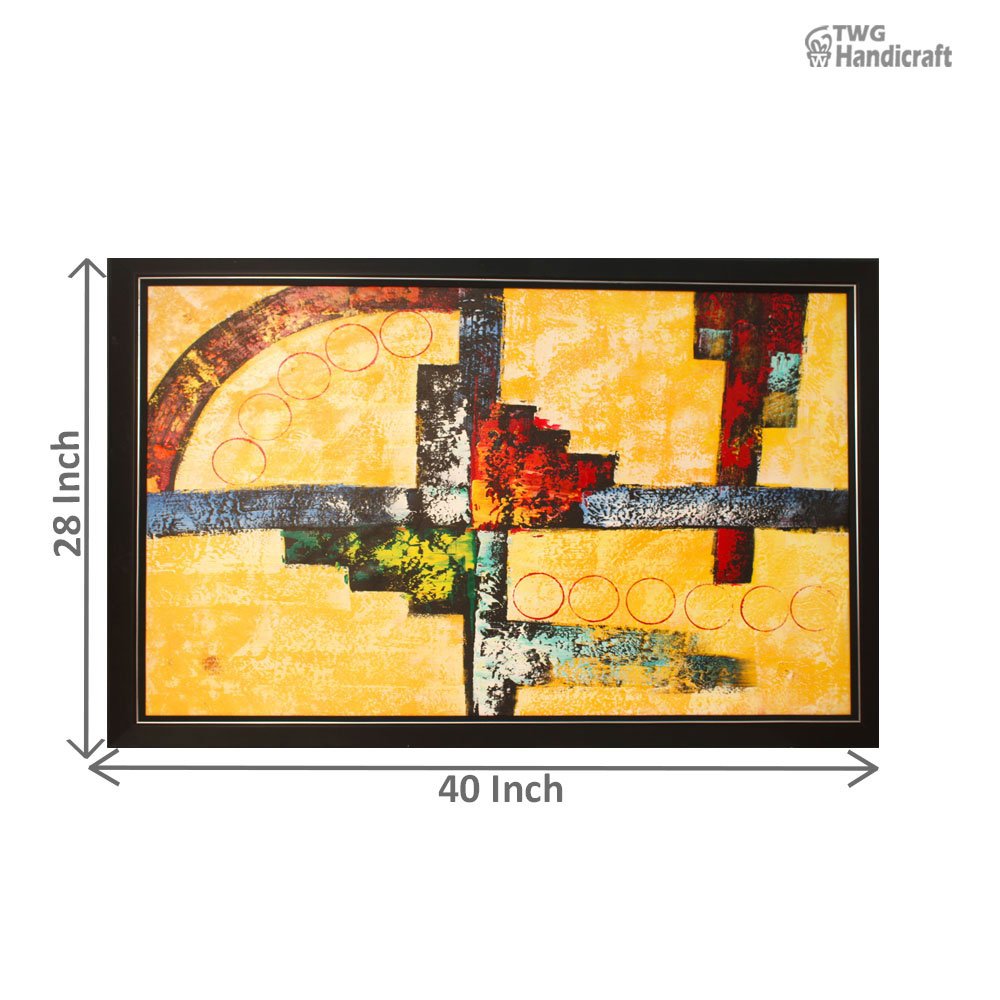 Handmade Paintings Manufacturers in Banglore Modern Canvas Painting