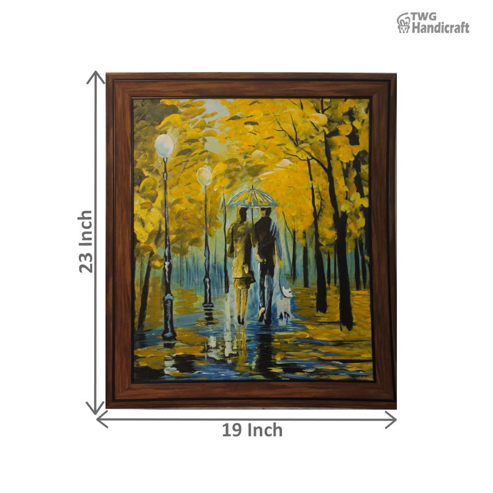 Exporters of Textured Canvas Paintings Nature Art Painting