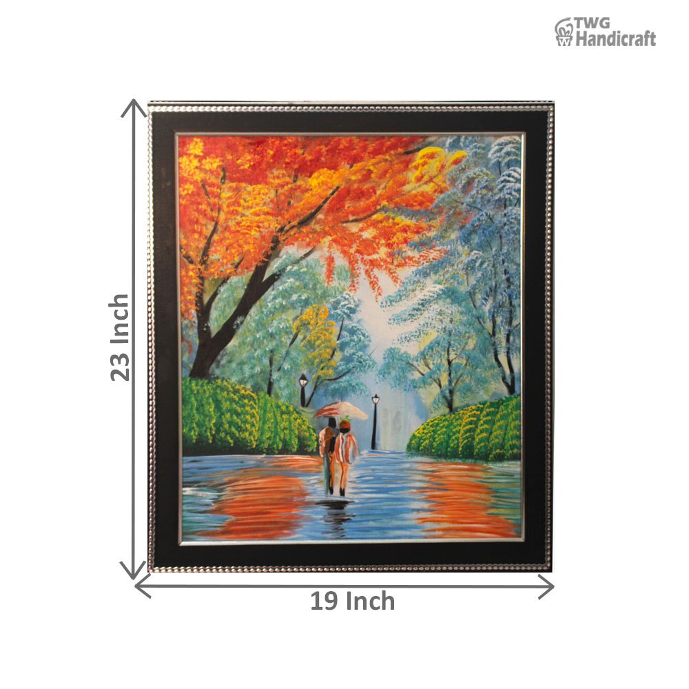 Textured Canvas Paintings Manufacturers in Banglore Nature Art Painting