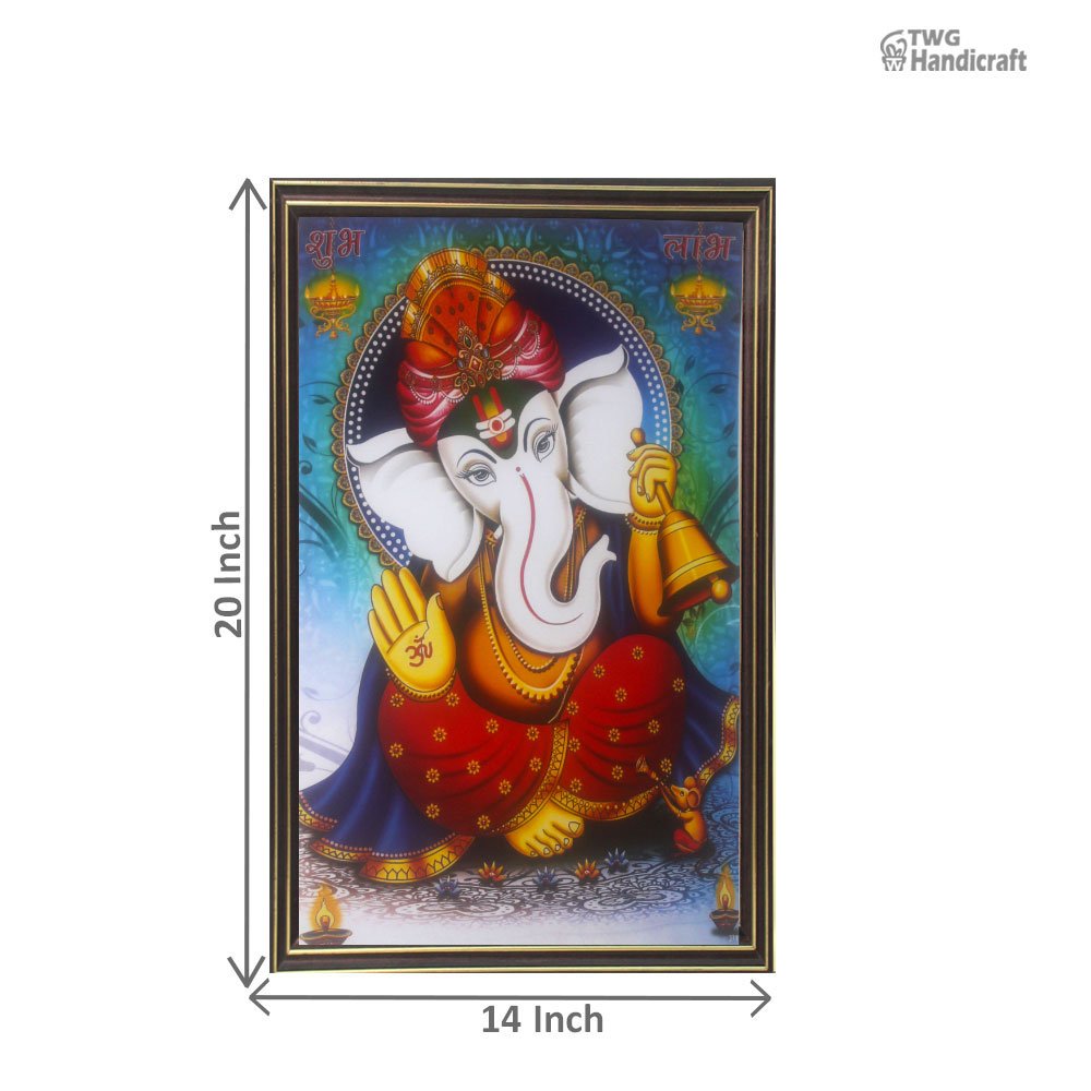 Manufacturer of Lord Ganesha Painting poster Painting for Gifts