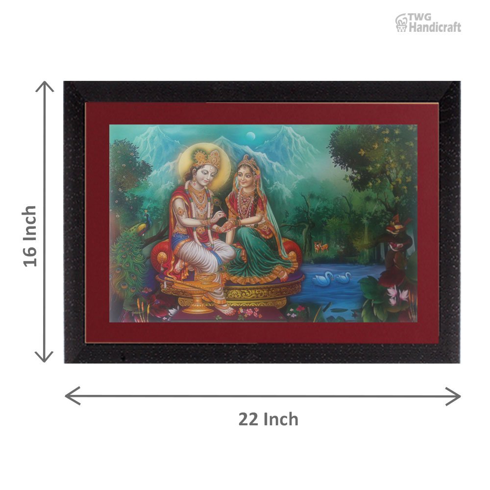 Radha Krishna Painting Manufacturers in Mumbai Export Quality Paintings with Frames