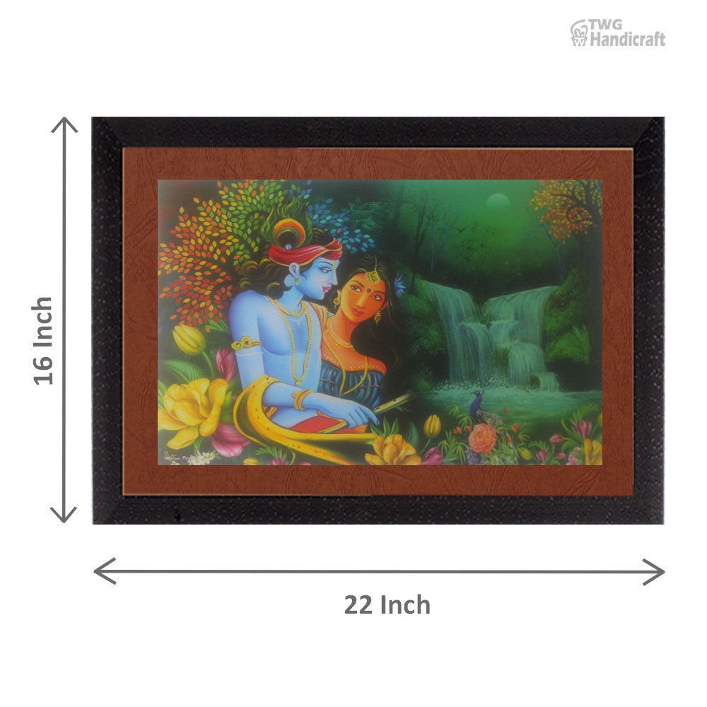 Radha Krishna Painting Manufacturers in Chennai Export Quality Paintings with Frames