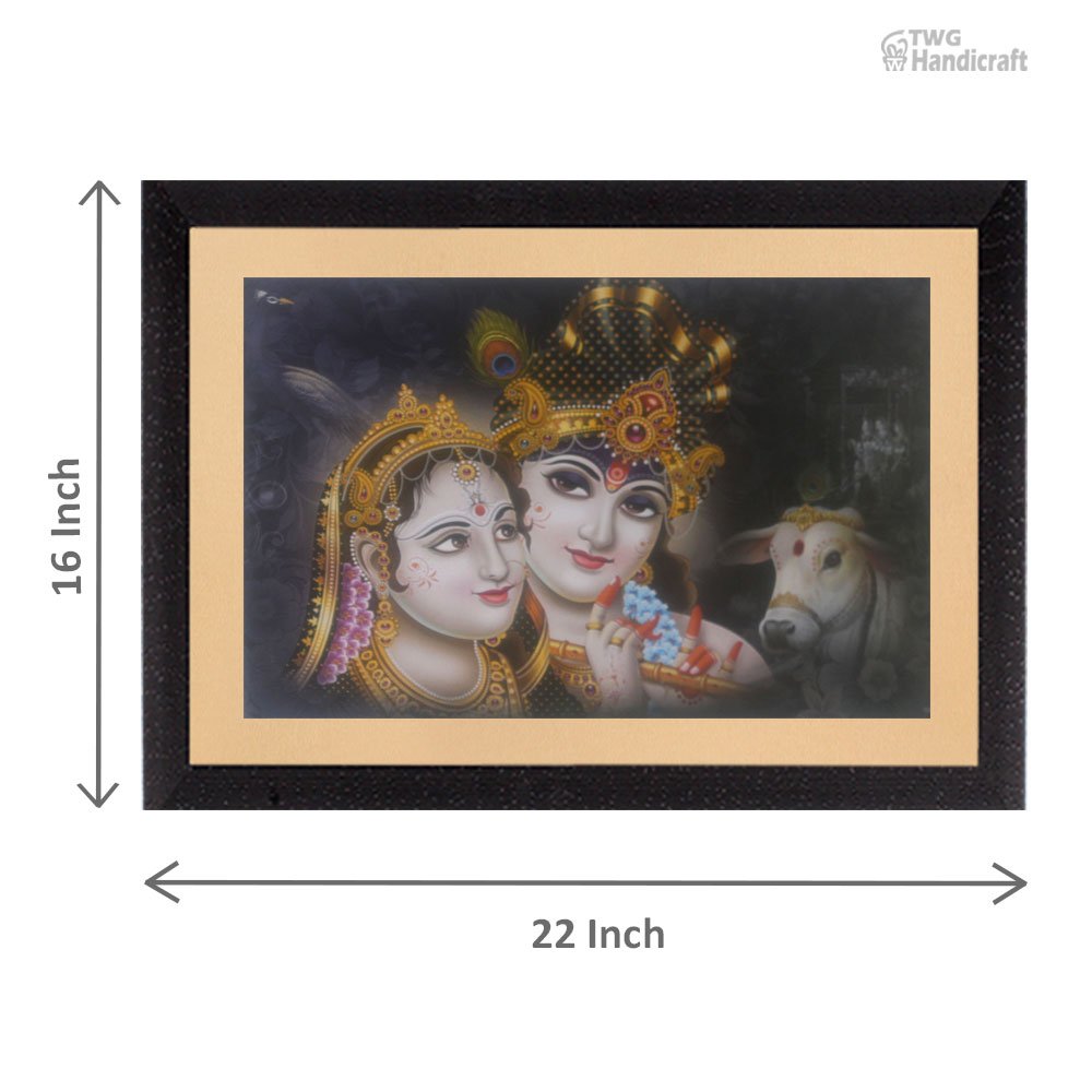 Radha Krishna Painting Manufacturers in Pune Export Quality Paintings with Frames