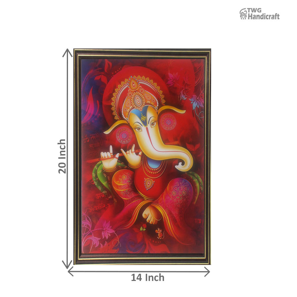 Exporters of Lord Ganesha Painting poster Painting for Gifts