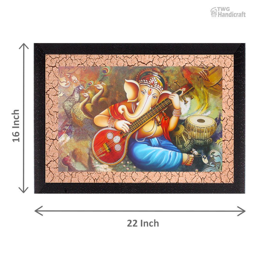 God Ganesha Painting Manufacturers in Kolkatta poster Painting for Gifts