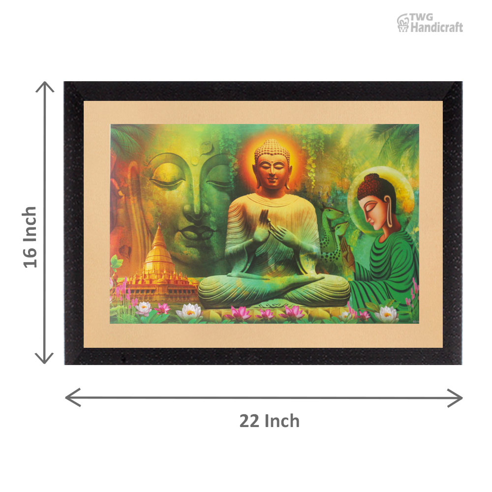 Buddha Painting Wholesale Supplier in India Modern Art Buddha Face Painting