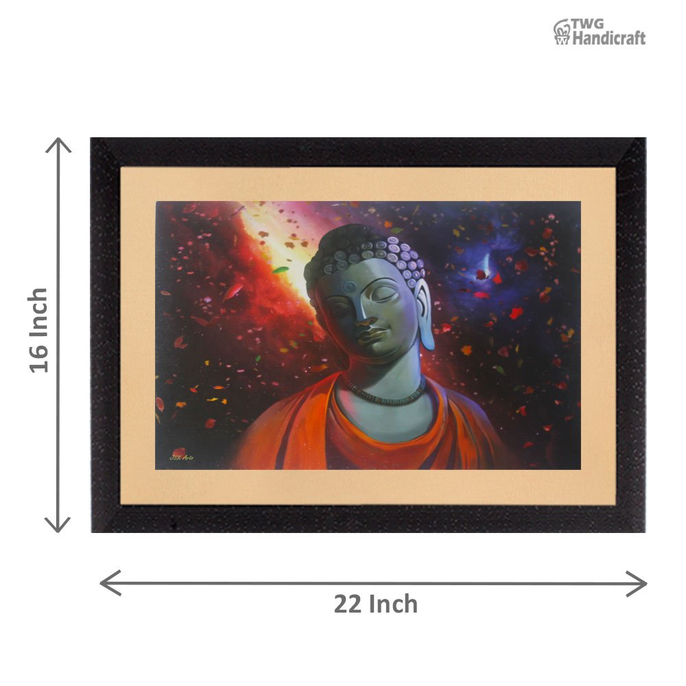 Buddha Painting Manufacturers in Delhi Modern Art Buddha Face Painting