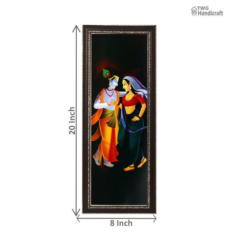 Radha Krishna Painting Wholesale Supplier in India Best Gift for Marriage Anniversary