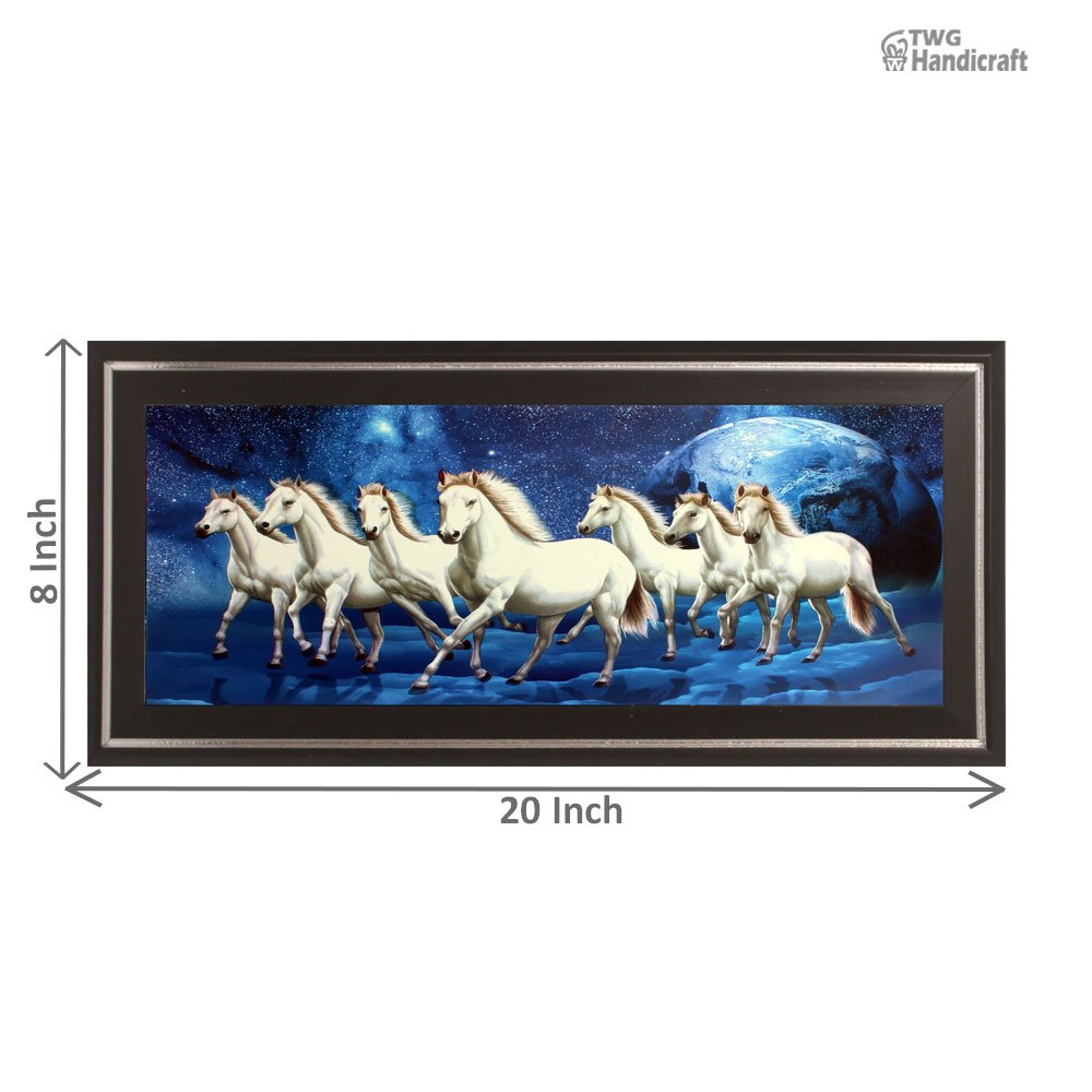 Exporters of Running Horse Paintings Seven Running Horse Painting