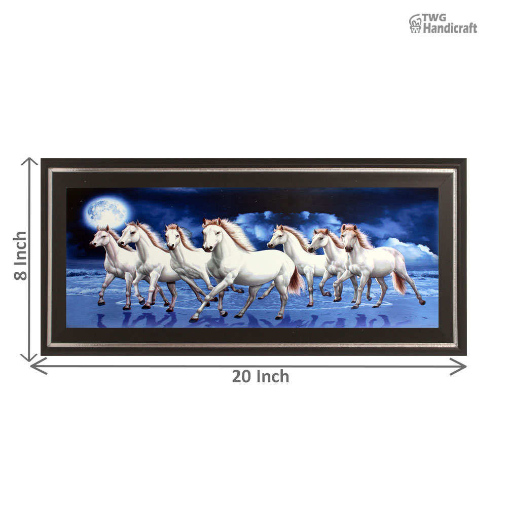 Running Horse Paintings Manufacturers in Mumbai Seven Running Horse Painting