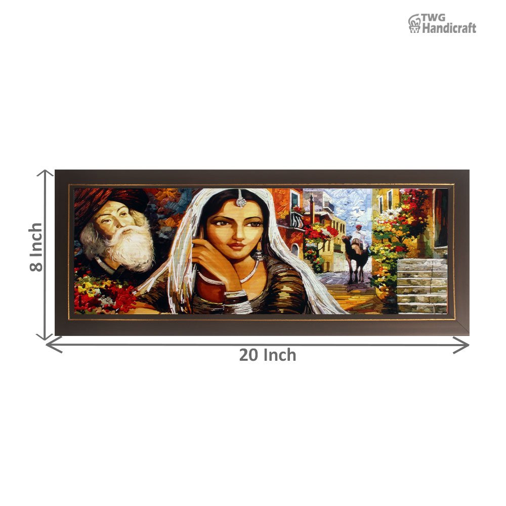 Indian Traditional Paintings Manufacturers in Delhi Rajathani Paintings
