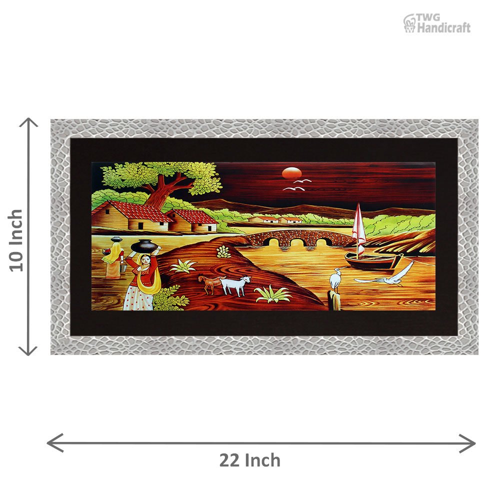 Indian Traditional Paintings Suppliers in Delhi Village theme Paintings