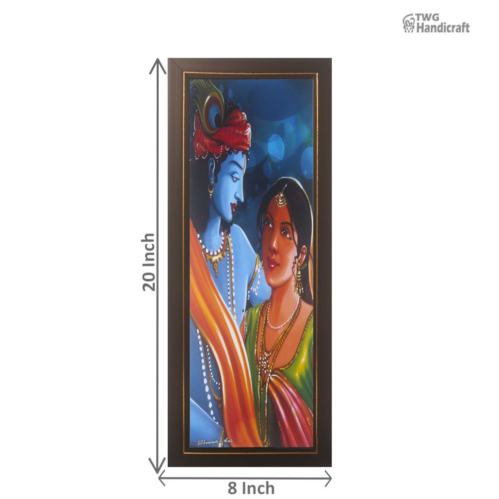 Radha Krishna Painting Manufacturers in Banglore Best Gift for Wedding & Anniversary