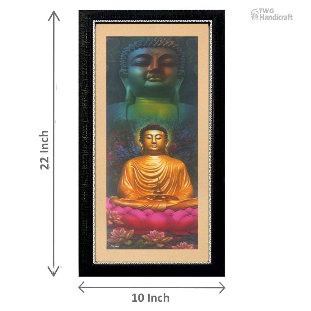 Buddha Painting Manufacturers in Delhi | Digital Print Paintings at factory rate.