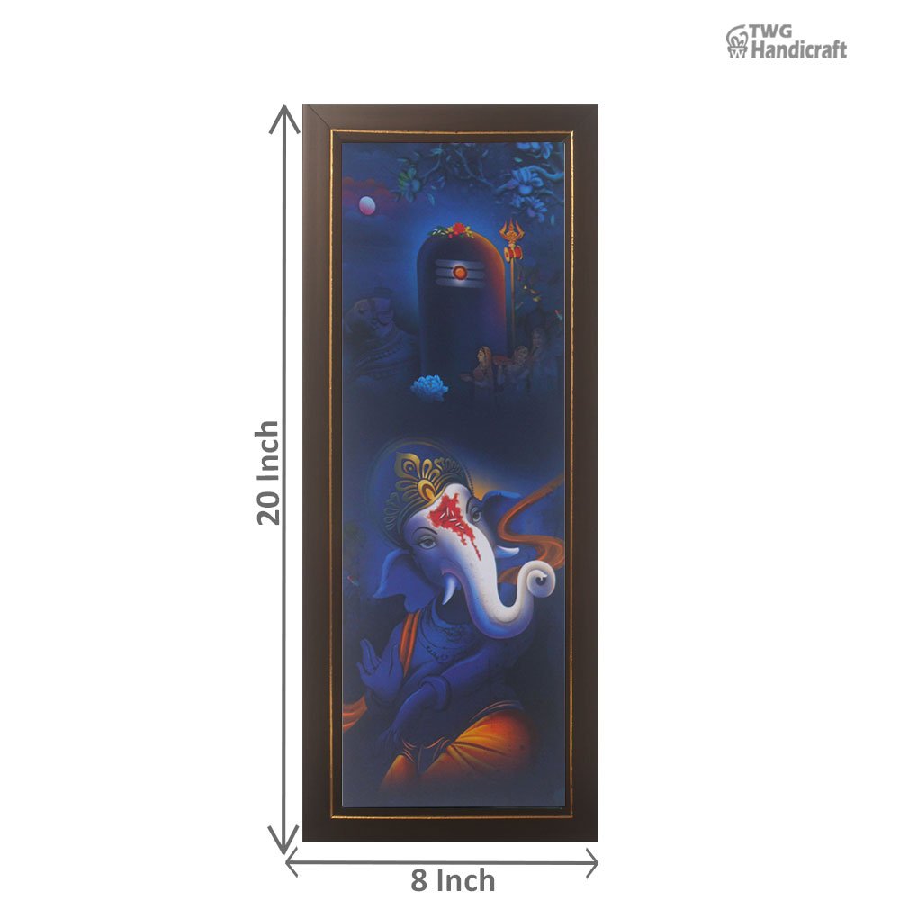 Manufacturer of God Ganesha Painting Lord Ganpati Painting