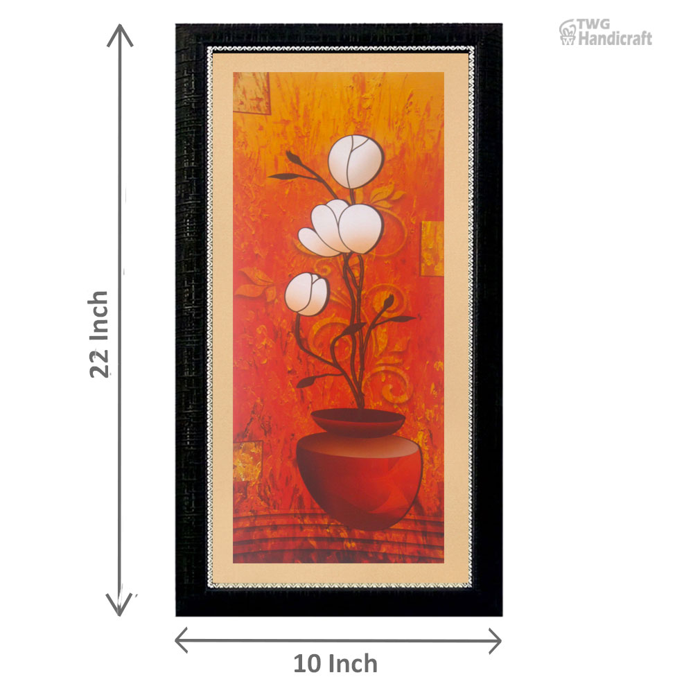 Floral Paintings Wholesale Supplier in India | Digital Print flowers paintings online