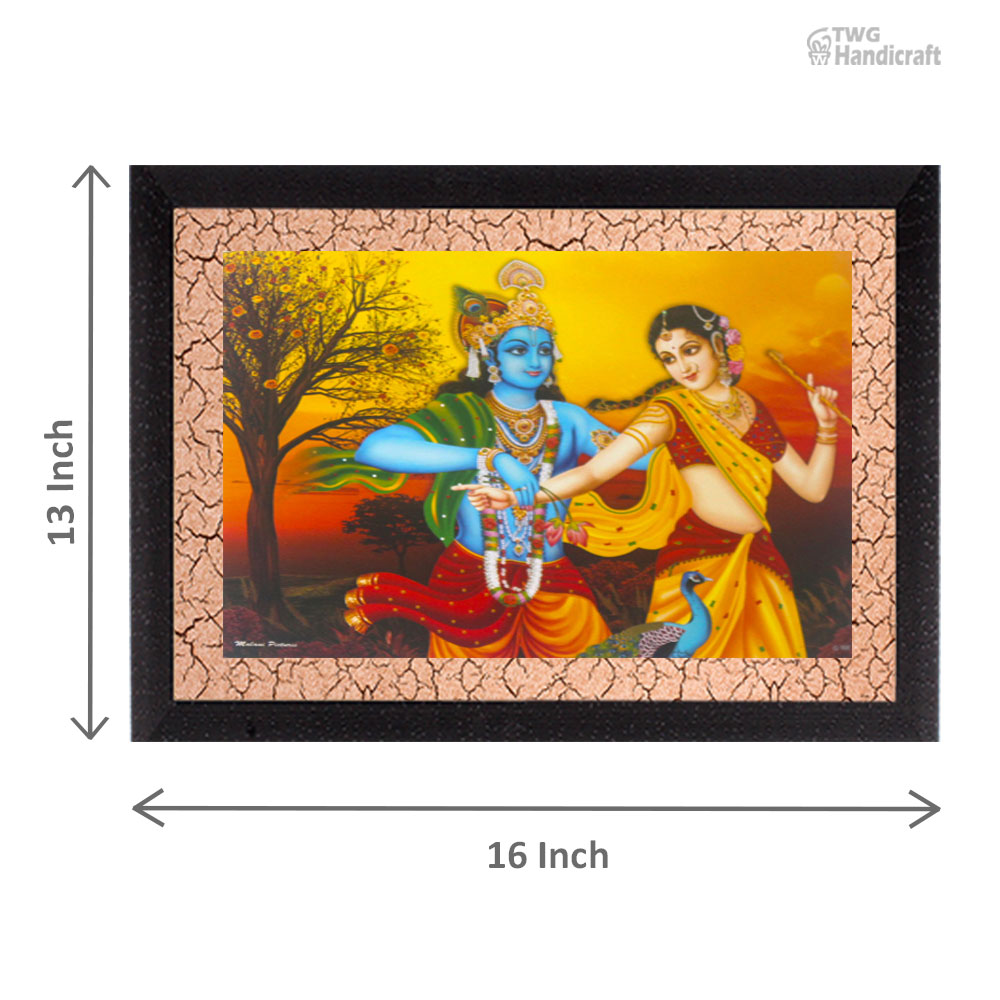 Radha Krishna Painting Wholesale Supplier in India | Indian Handicraft Art Factory