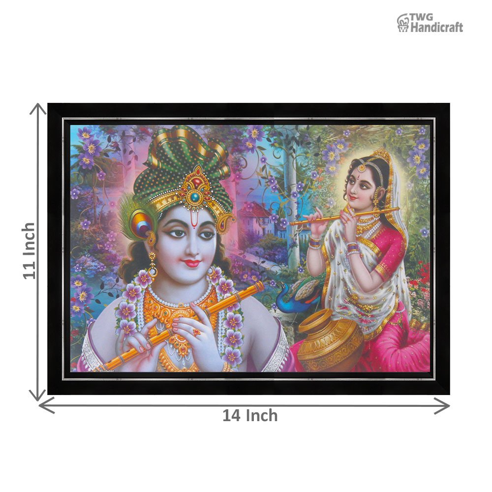 Radha Krishna Painting Manufacturers in India | Indian Handicraft Art Factory