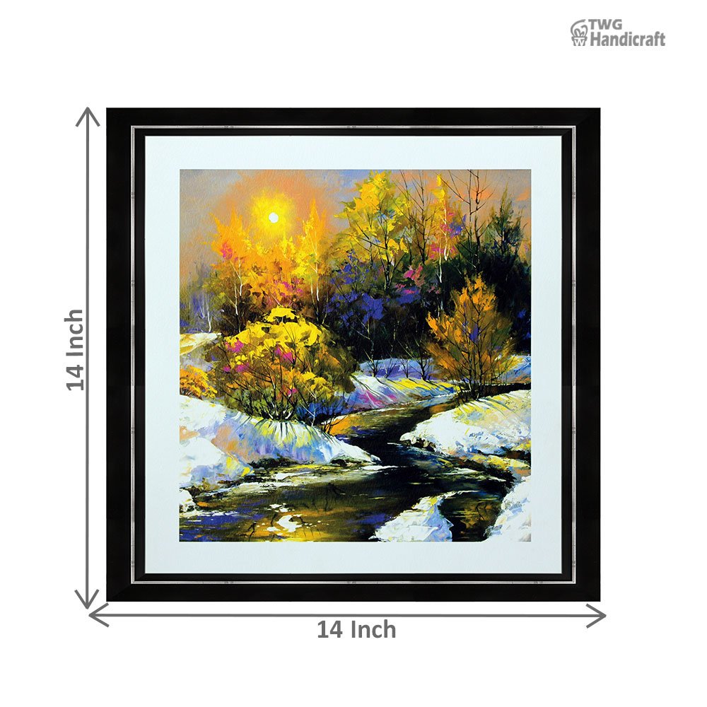 Manufacturer of Nature Paintings Abstract Art Paintings