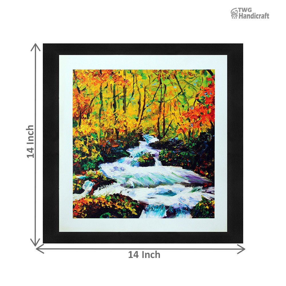 Nature Paintings Manufacturers in Delhi River View Paintings