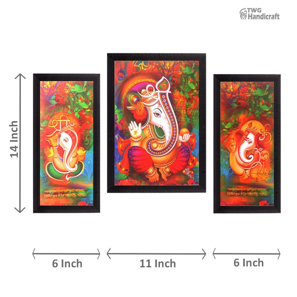 Lord Ganesha Paintings Wholesalers in Delhi Wall Hanging Paintings Factory