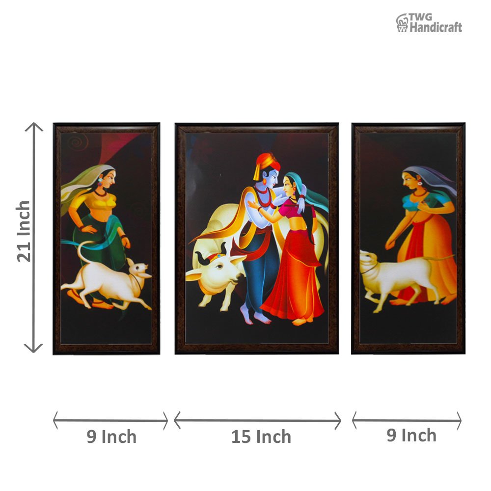 Radha Krishna Paintings Manufacturers in Delhi Hindu Gods Paintings