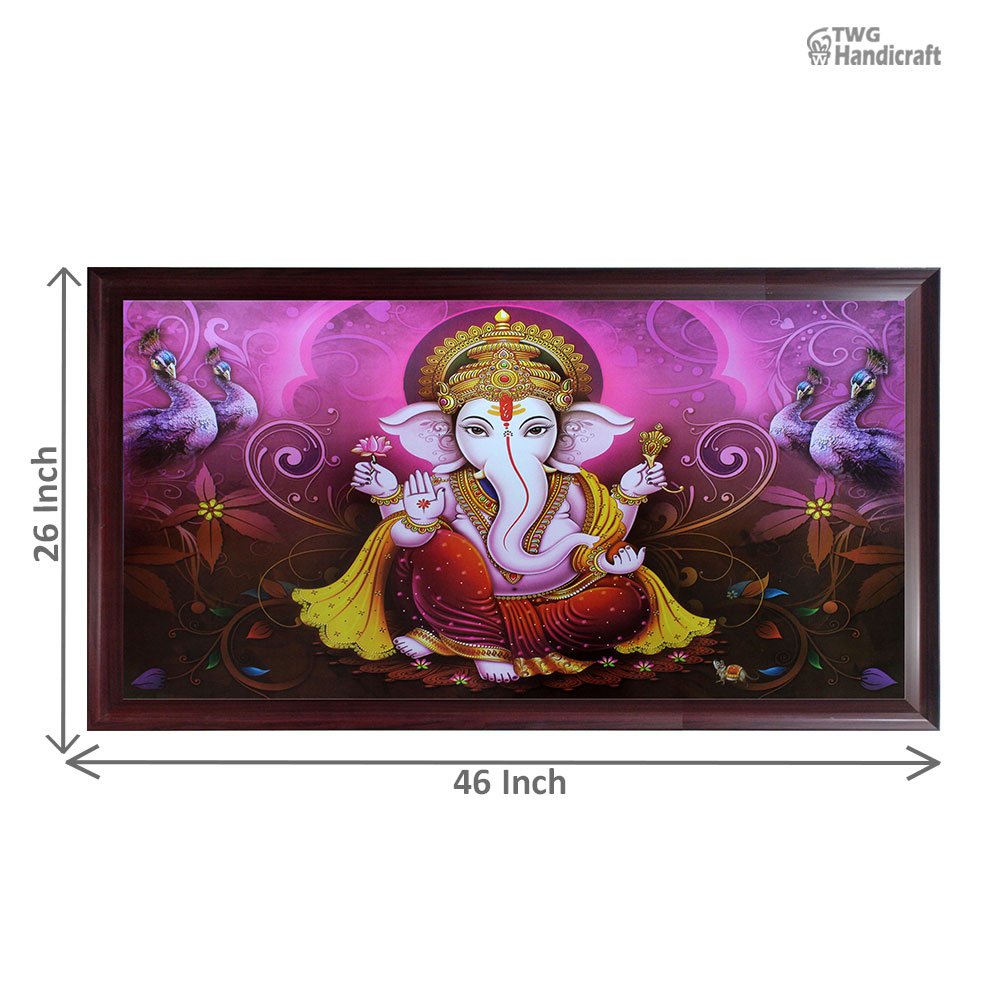 Exporters of Lord Ganesha Paintings | Musical Ganesha Art Paintings