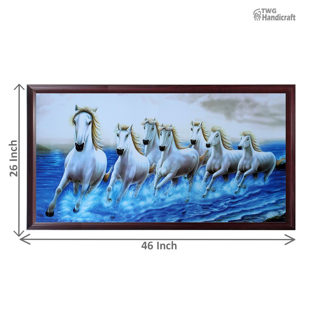 Animal Paintings Manufacturers in Banglore Running Horse Paintings