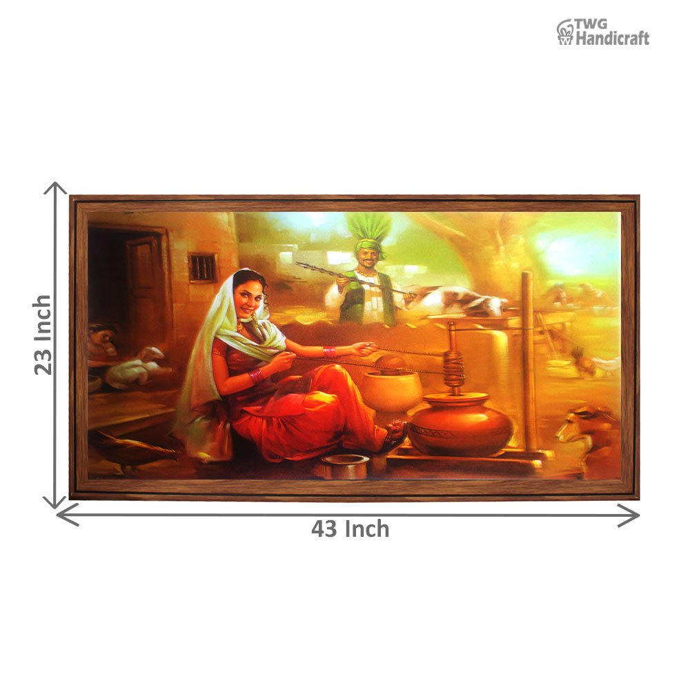 Manufacturer of Traditional Paintings | Sparkle or UV Laminated Paintings