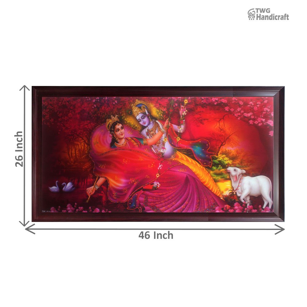Manufacturer of Radha Krishna Painting | Textured Paintings Buy Onlne